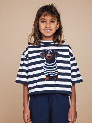 Pierre Cropped T-Shirt Kids from SNURK
