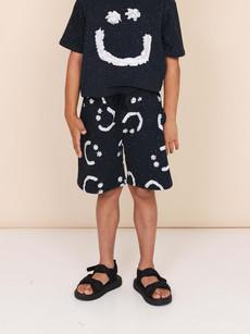 Smiles Black Shorts Kids via SNURK