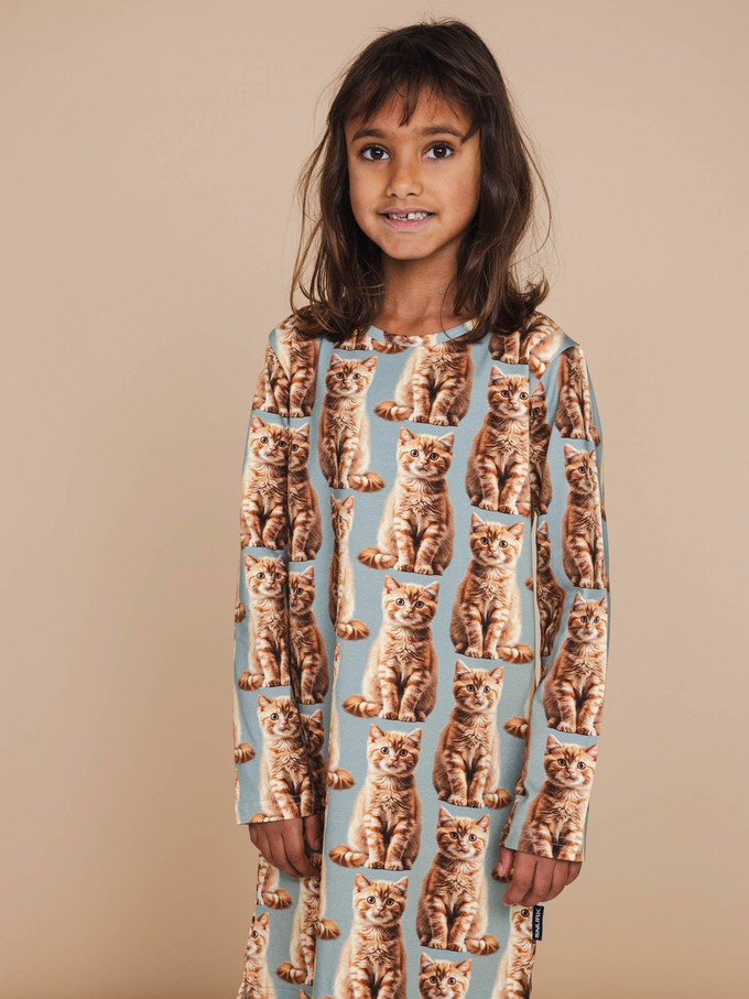 Bowie Long Sleeve Dress Kids from SNURK