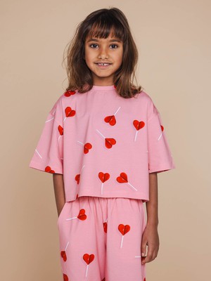 Lollipop Love Cropped T-Shirt Kids from SNURK