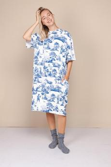 Toile De Modern Joy Relaxed Tee Dress Dames via SNURK