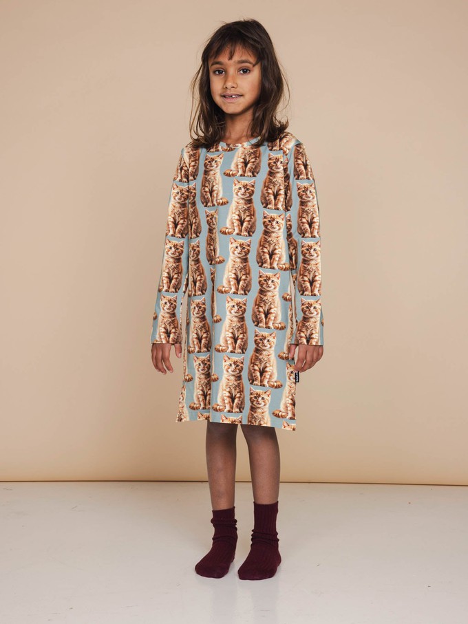Bowie Long Sleeve Dress Kids from SNURK