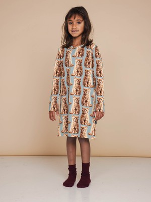 Bowie Long Sleeve Dress Kids from SNURK