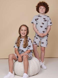 Hippos T-shirt en Shorts set Kids via SNURK