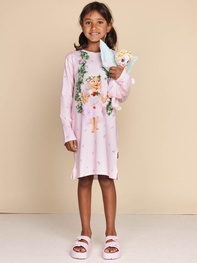 Droomvlucht Long Sleeve Dress Kids from SNURK