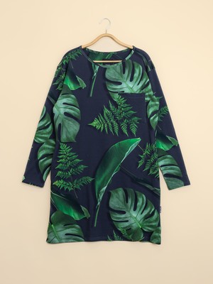 Dark Forest Long Sleeve Dress Dames from SNURK