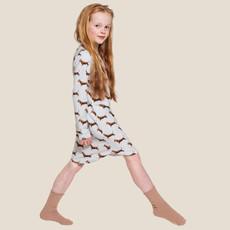 James Grey Long Sleeve Dress Kids via SNURK