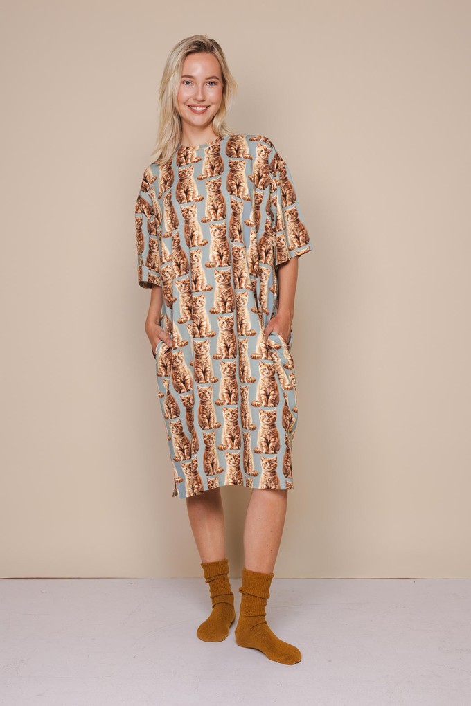 Bowie Relaxed Tee Dress Dames from SNURK