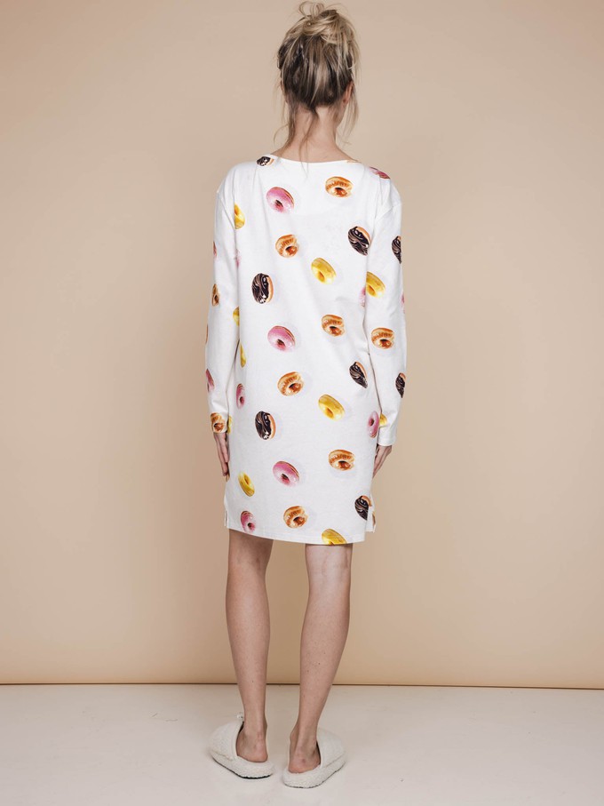 Donuts Long Sleeve Dress Dames from SNURK