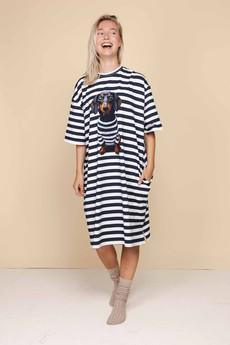 Pierre Relaxed Tee Dress Dames via SNURK