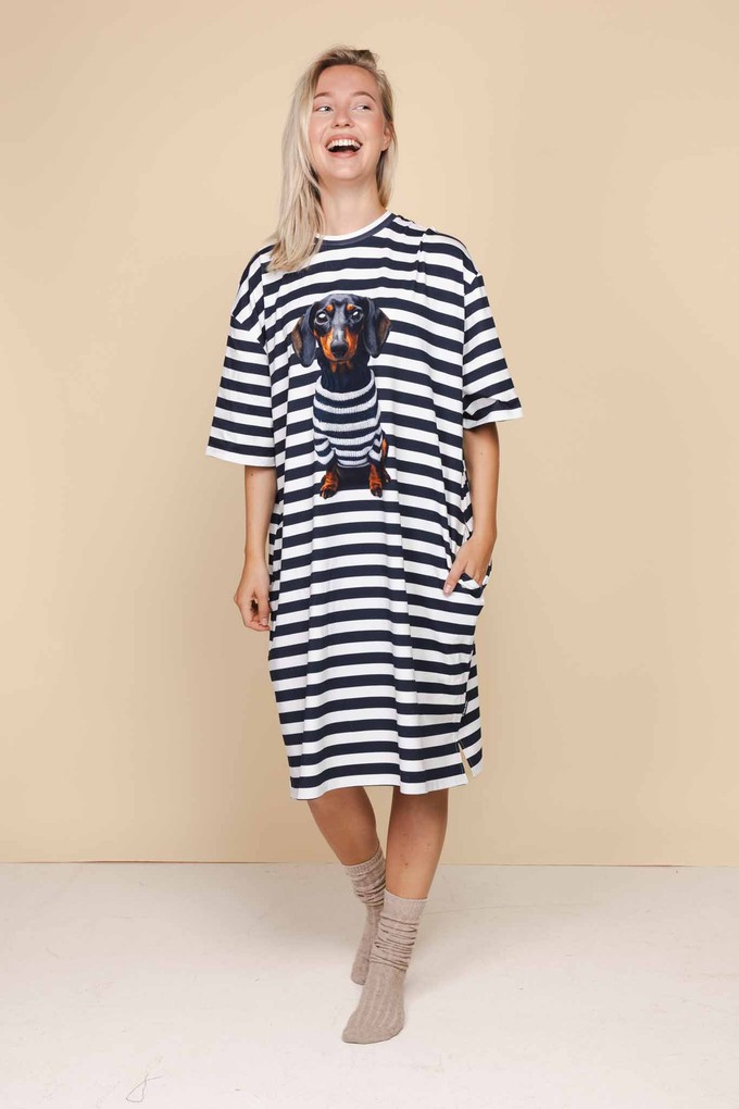Pierre Relaxed Tee Dress Dames from SNURK