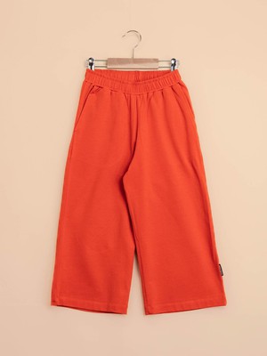 Coral Red Wijde broek Kids from SNURK