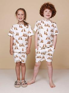 Meerkats T-shirt en Shorts set Kids via SNURK