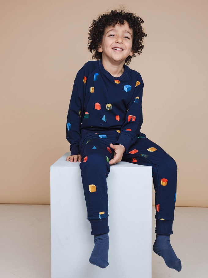 Building Blocks Sweater en Broek set Kids from SNURK