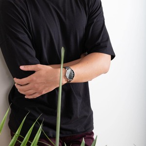 Black Solar Watch | Black Vegan Leather from Solios Watches