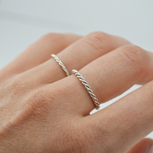 Twisted Ring - Silver from Solitude the Label