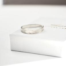 Structure Ring - Silver via Solitude the Label