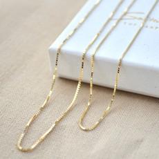 Venetian Necklace - Gold 14k van Solitude the Label