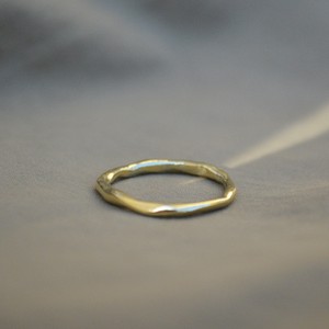 Organic wedding band slim - Gold 14k from Solitude the Label