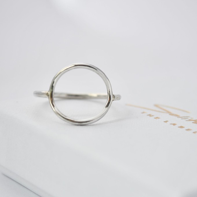 Moon Ring - Silver from Solitude the Label