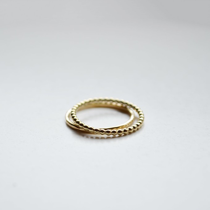 Dotted Ring - Gold 14k from Solitude the Label