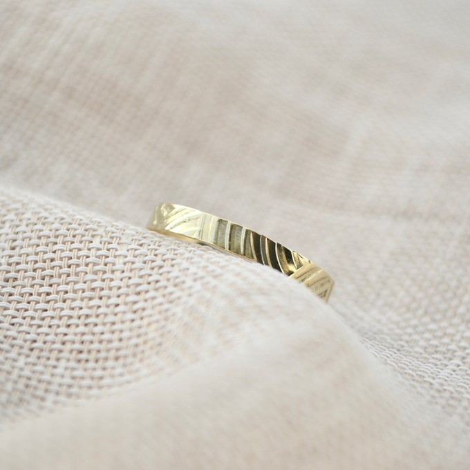 Motion Ring Unisex - Gold 14k from Solitude the Label