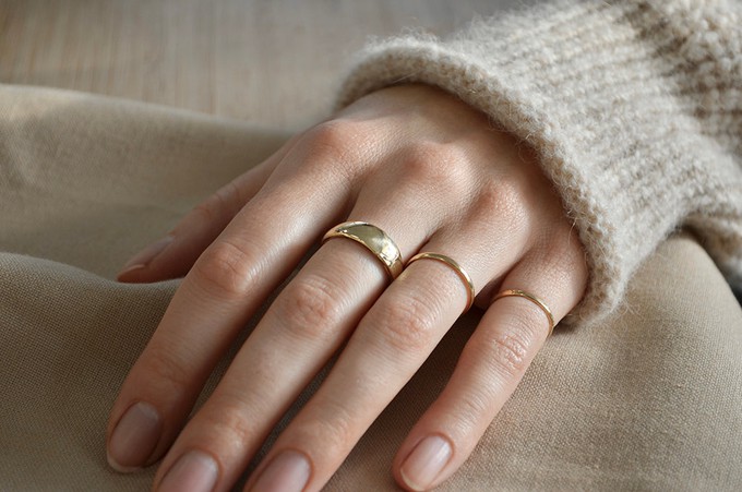 Noé Ring - Gold 14K from Solitude the Label