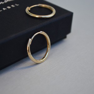 Earhoops easy - Gold 14k from Solitude the Label