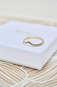 Vevey Ring - Gold 14k van Solitude the Label