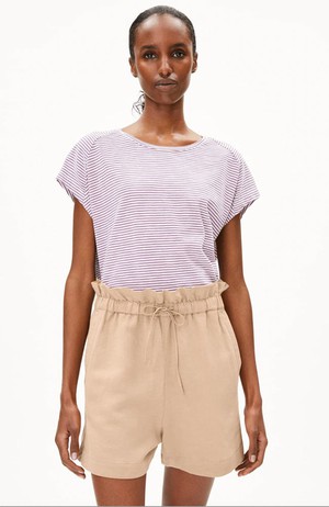 Oneliaa stripes t-shirt sunset sky from Sophie Stone