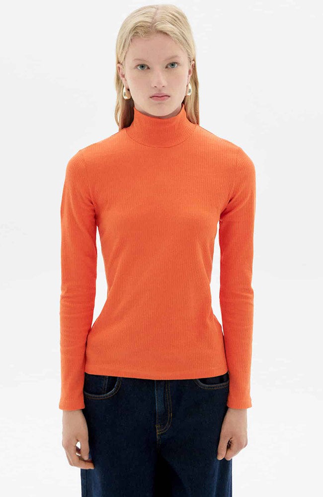 Aine hemp top apricot from Sophie Stone