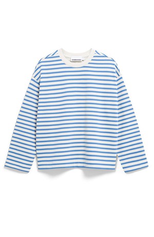 Frankaa stripe trui dark morning from Sophie Stone