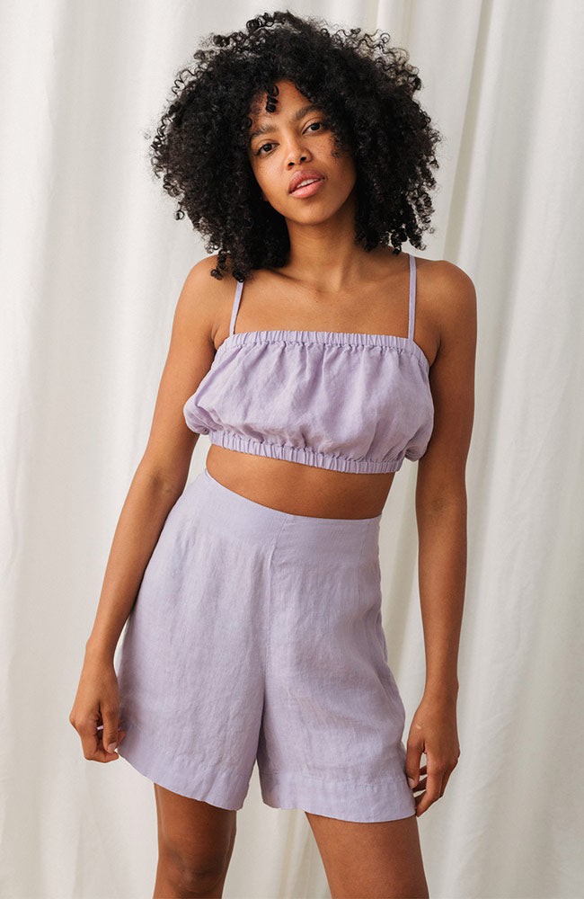 Vaxholm shorts light purple from Sophie Stone