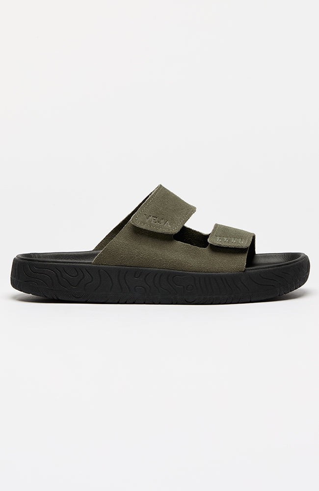 Etna slipper Kaki from Sophie Stone