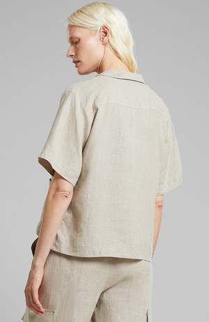 Valje linnen blouse ecru from Sophie Stone