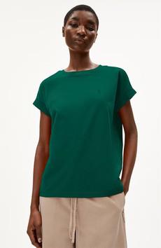 Idaara t-shirt emerald green via Sophie Stone