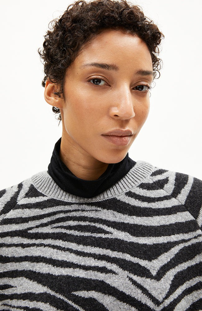 Liliriaa trui silver melange from Sophie Stone