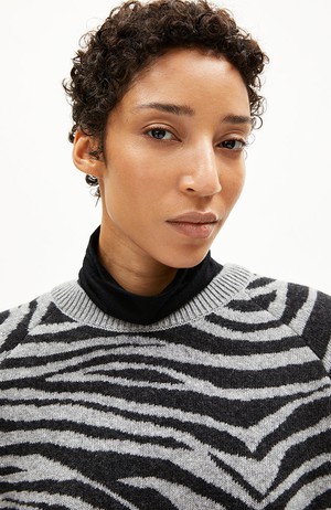 Liliriaa trui silver melange from Sophie Stone