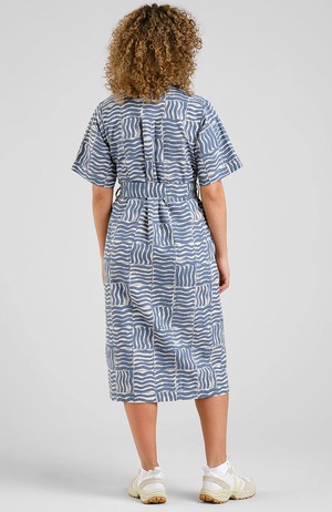 Orrefors waves jurk from Sophie Stone