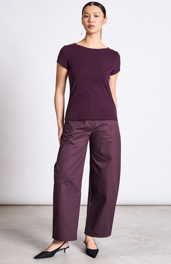 Yauri barrel broek cherry from Sophie Stone