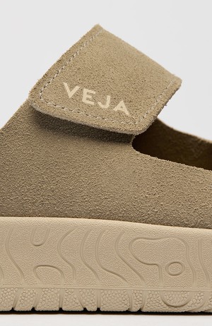 Etna slipper taupe from Sophie Stone
