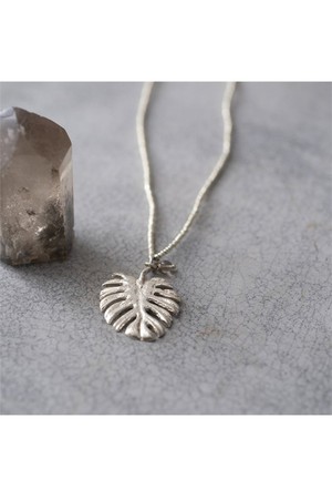 Paradise ketting Smokey Silver from Sophie Stone