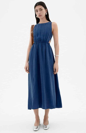 Kin jurk cobalt blauw from Sophie Stone