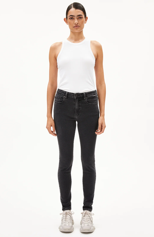 Tillaa skinny jeans true black washed from Sophie Stone