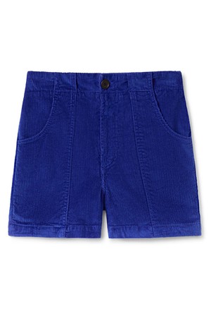 Cockatoo rib shorts ultramarine from Sophie Stone