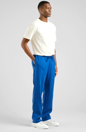 Klitmoeller broek linnen blauw from Sophie Stone