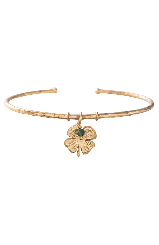 Memory armband Aventurine Gold from Sophie Stone