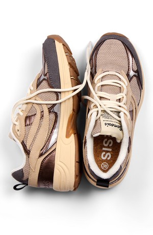 G-eco '99 sneaker metallic charcoal chopper silver from Sophie Stone