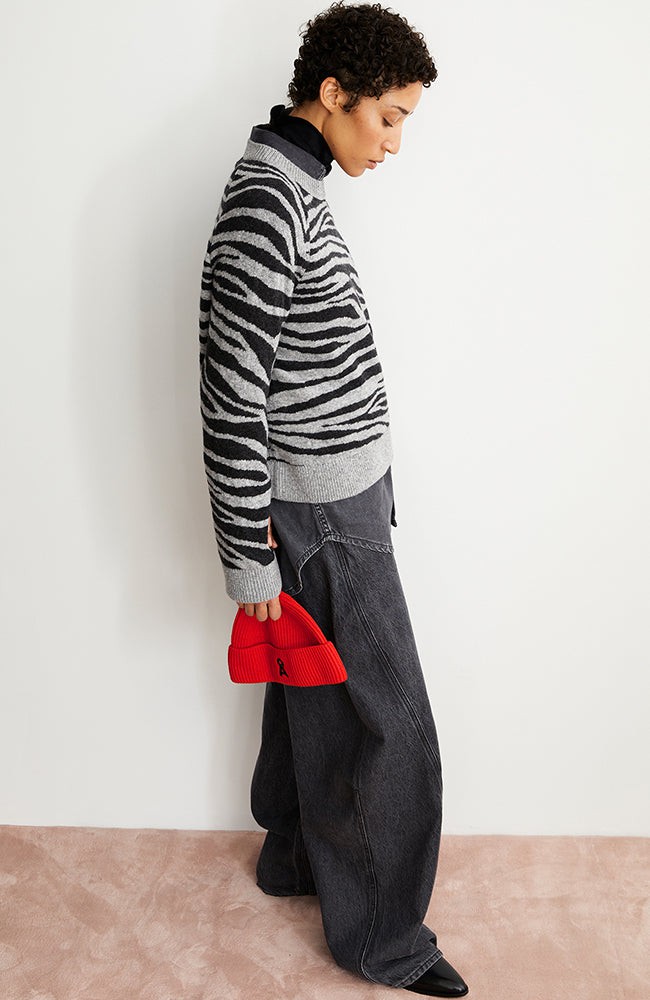 Liliriaa trui silver melange from Sophie Stone