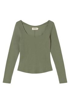 Nadia top eucaliptus via Sophie Stone